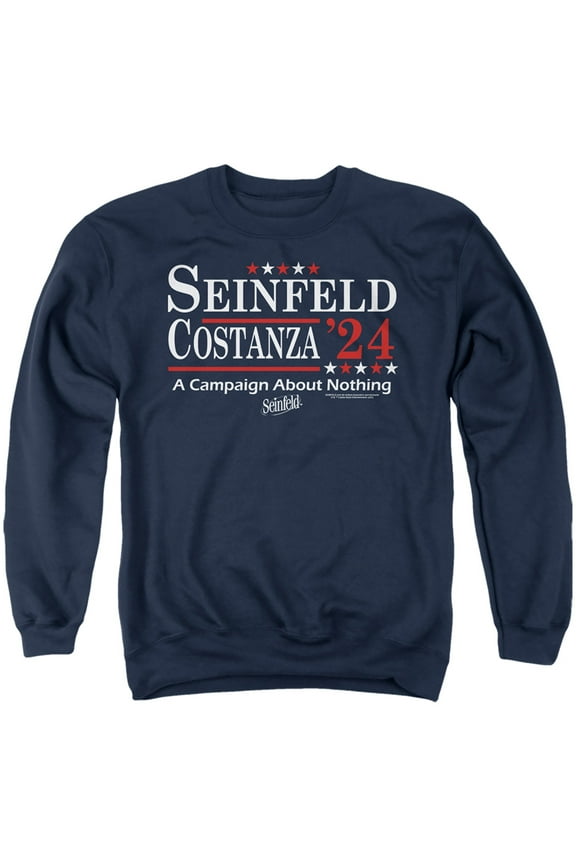 Seinfeld Election Tee Unisex Adult Crewneck Sweatshirt, Small