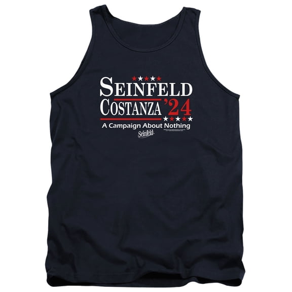 Seinfeld Election Tee Unisex Adult Tank Top, Large