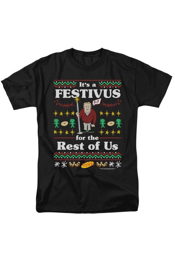 Seinfeld Festive Festivus Unisex Adult T Shirt For Men And Women