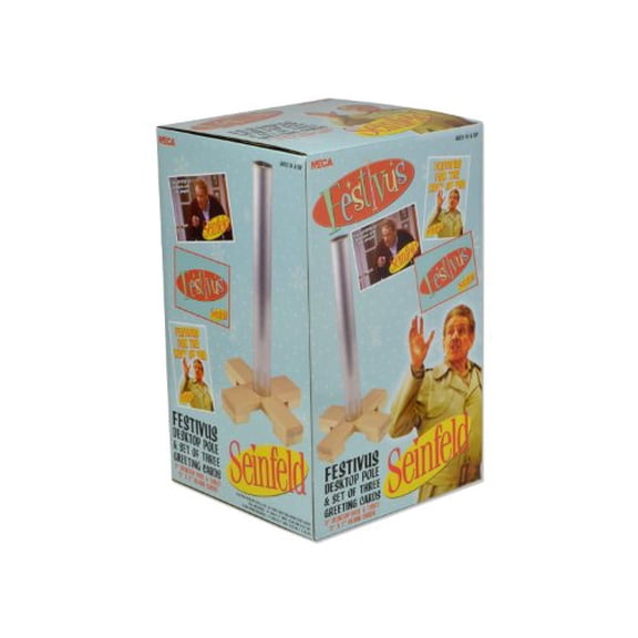 Seinfeld Festivus Pole w/postcards