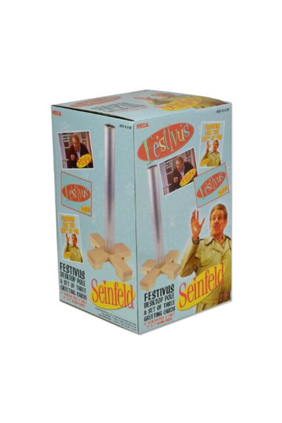 Seinfeld Festivus Pole w/postcards