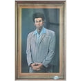 thumbnail image 1 of Seinfeld - Framed TV Show Poster (The Kramer - Cosmo Kramer - Art Portrait) (Size: 25" X 37") (Shiny White Aluminum Frame), 1 of 6