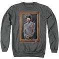 thumbnail image 1 of Seinfeld Kramer Portrait Unisex Adult Crewneck Sweatshirt, X-Large, 1 of 1