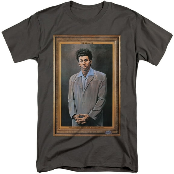 Seinfeld Kramer Portrait Unisex Adult Tall T Shirt, 3X-Large