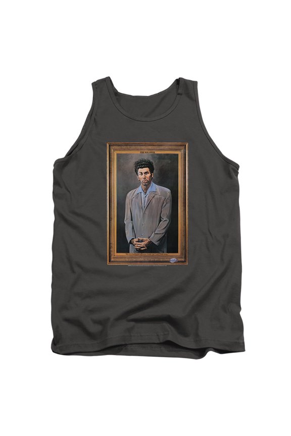 Seinfeld Kramer Portrait Unisex Adult Tank Top, Small