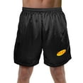 thumbnail image 1 of Seinfeld Logo Mens Lined Mesh Shorts, Black, Medium, 1 of 6