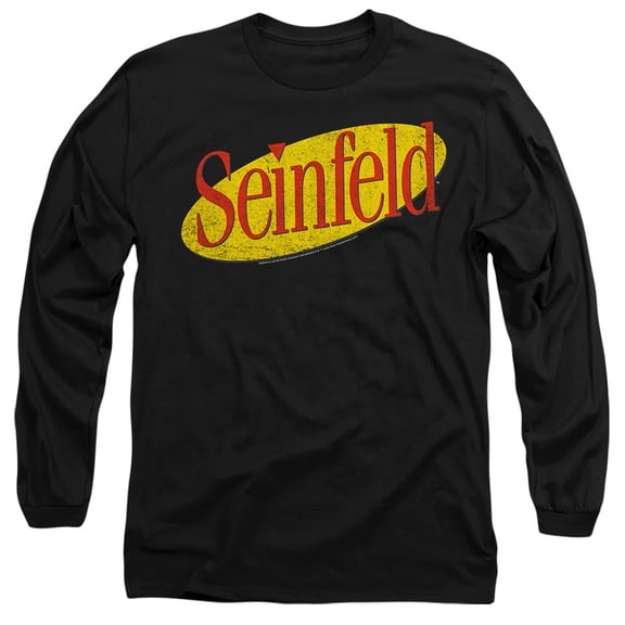 Seinfeld Logo Unisex Adult Long-Sleeve T Shirt, Large