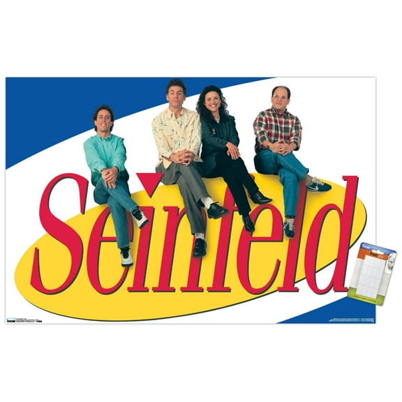 Seinfeld - Logo Wall Poster, 22.375" x 34"