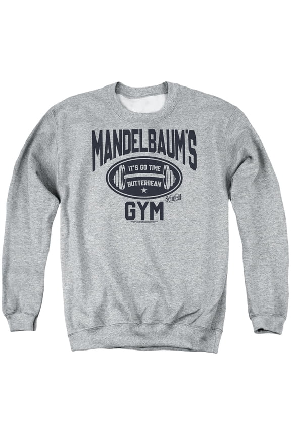 Seinfeld Madelbaum's Gym Unisex Adult Crewneck Sweatshirt, Large