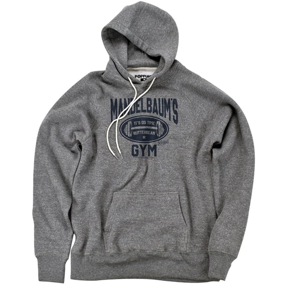 Seinfeld Madelbaum's Gym Unisex Adult Slim Fit Pull-Over Heather Hoodie, Athletic Heather, Small