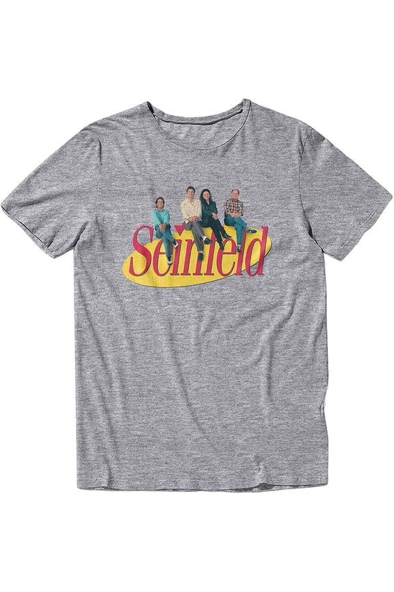Mens Classic Lineup T-Shirt Mens Fashion Shirt - Jerry, Kramer, Geroge and Elaine Tee