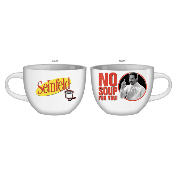 Seinfeld No Soup For You 24oz Ceramic Soup Mug