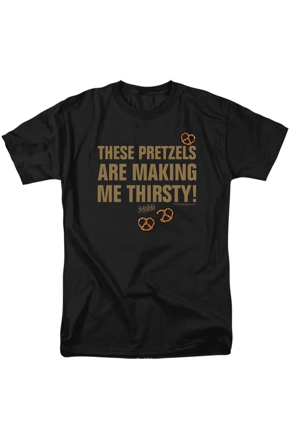 Seinfeld Pretzels Thirsty Unisex Adult T Shirt For Men And Women