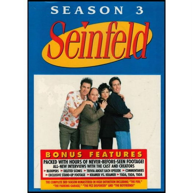 Seinfeld: Season 3 - Walmart.com