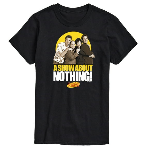 Seinfeld - A Show About Nothing - Men's Short Sleeve Graphic T-Shirt