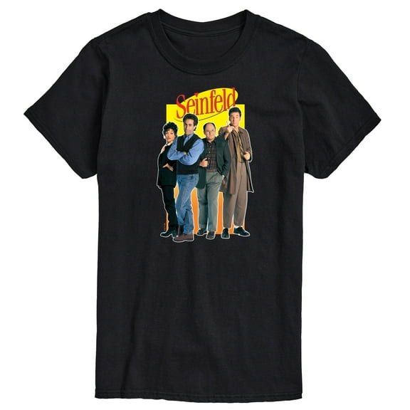 Seinfeld - Seinfeld Group Photo - Men's Short Sleeve Graphic T-Shirt