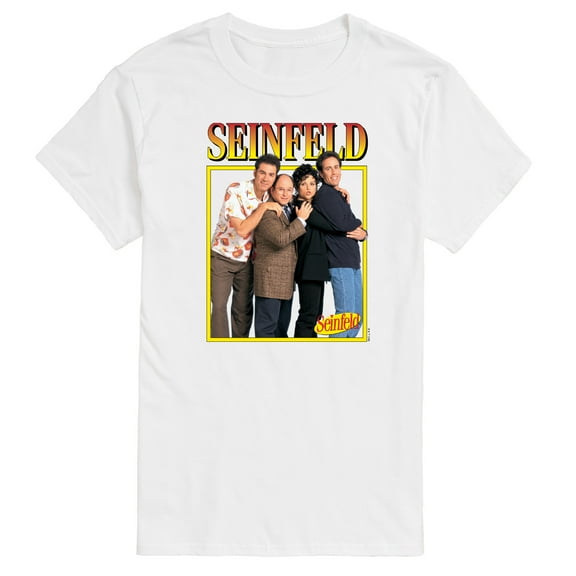 Seinfeld - Seinfeld Group Square - Men's Short Sleeve Graphic T-Shirt