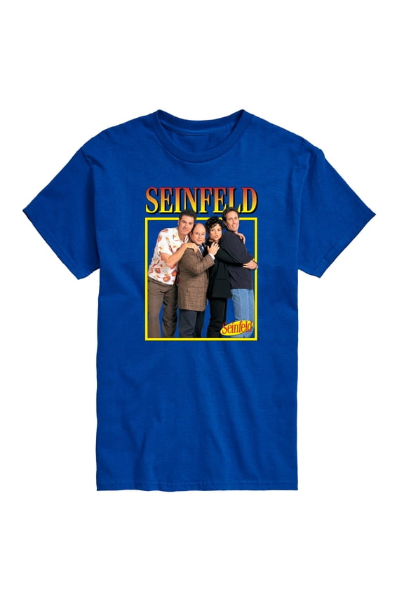 - Seinfeld Group Square - Men's Short Sleeve Graphic T-Shirt