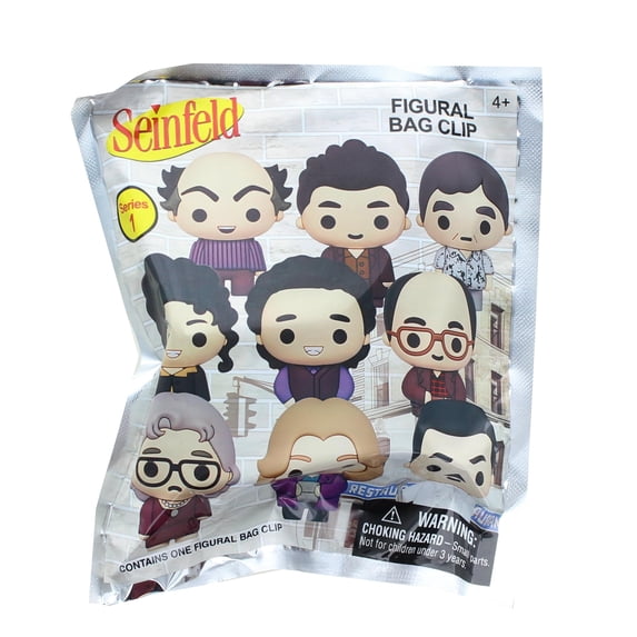 Seinfeld Series 1 Blind Bagged 3D Foam Figural Bag Clip | 1 Random