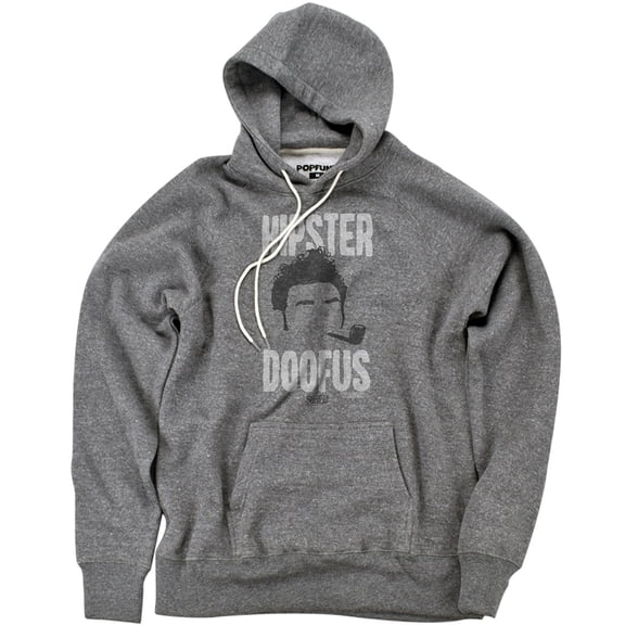 Seinfeld The Cosmo Official Premium Ultrasoft Tri-Blend Hoodie (Large) Athletic Heather