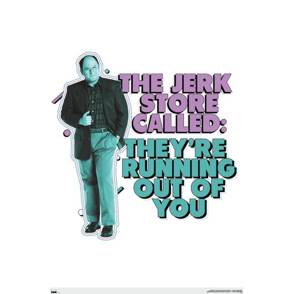 Seinfeld - The Jerk Store Wall Poster, 14.725" x 22.375"