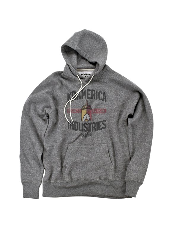 Seinfeld The Make Your Own Pie Official Premium Ultrasoft Tri-Blend Hoodie (Large) Athletic Heather