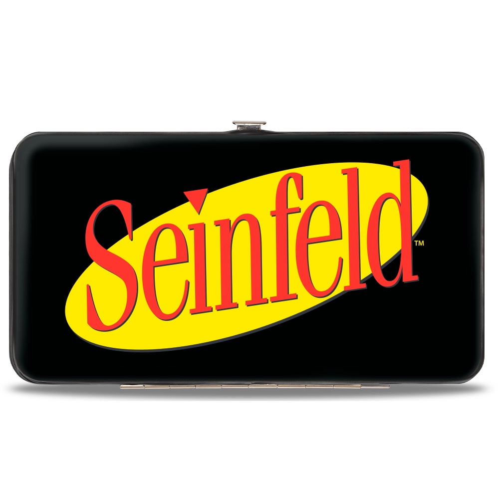 Seinfeld Wallet, Hinged, Seinfeld Spotlight Logo Black Yellow Red ...