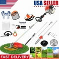 thumbnail image 1 of Seipouy 2025 New Gas Weed Wacker - 52cc 2-Stroke 5 in 1 Multi-Functional Lawn Mower Hedge Trimmer Pruners Gas Powe Brush Cutter, Handheld Weed Eater for Garden and Yard Lawn, 1 of 12