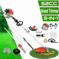 thumbnail image 1 of Seipouy 2025 New Gas Weed Wacker, 52cc 2-Stroke 5 in 1 Multi-Functional Lawn Mower Hedge Trimmer Pruners Gas Powe Brush Cutter, Weed Eater for Grass and Bush, 1 of 13