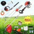 thumbnail image 1 of Seipouy 2025 New Gas Weed Wacker, 52cc 5-in-1 Gas Weed Eater, String Trimmer, Hedge Trimmer, Pole Chainsaw with Extension Pole,Brush Cutter, Multi Functional Trimming Tools for Home Yard Garden, 1 of 9