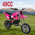 thumbnail image 1 of Seipouy 49cc Kids Dirt Bike,Toddler Gas Power Motocross Off Road Mini Motorcycle Vehicles Children Pocket Motorbike with Front Rear Disc Brakes Ideal Birthday for 8-15 Boy Girl, 1 of 9