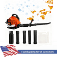 thumbnail image 1 of Seipouy 52CC Backpack Leaf Blower – Gas Powered 1.7 HP 2 Stroke 550 CFM 200 MPH High Airflow, Ergonomic Design, Low Vibration, and Cruise Control, Leaf Blower for Lawn Care, 1 of 8
