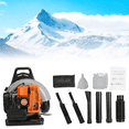 thumbnail image 1 of Seipouy 63CC Backpack Gas Leaf Blower, 2-Stroke Gas Powered Backpack Blower with Fuel Tank, 665CFM Air Volume 205MPH Speed, Ideal for Lawn Care, 1 of 9
