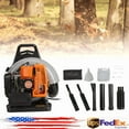 thumbnail image 1 of Seipouy 63CC Gas Leaf Blower, 3 HP Backpack Blower with 665 CFM Air Volume and 205 MPH Wind Speed, Powerful 2 Cycle Engine for Heavy-Duty Lawn, Yard, and Parking Lot Cleanup, 1 of 8
