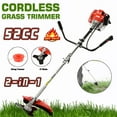 thumbnail image 1 of Seipouy Gas Weed Eater,Gas Weed Wacker String Trimmer 52cc 2-Stroke 2 in 1 Cordless Weed Eater Crank Grass Trimmer 2.2KW/8500rpm Strong Power Brush Cutter for Yard Garden Lawn Care, 1 of 10