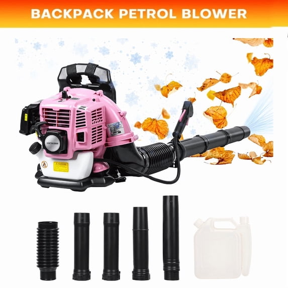 Seipouy Leaf Blower, Gas Blower, Gas Leaf Blower for Lawn Care, 2-Cycle Engine 550CFM Air Volume Tank Leaf Blower 52CC Gas Powered Backpack Snow Blower