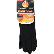 Seirus Unisex Heatwave Liner Gloves, Black, S/M