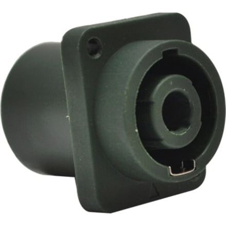 Seismic Audio 1/4" Speakon Combo Jacks Dual Function Panel Mount Connectors Black - SAPT52