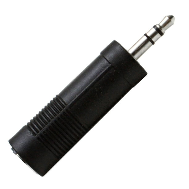 Seismic Audio 1/4 to 1/8 Audio Adapter, 6.35mm Female to 3.5