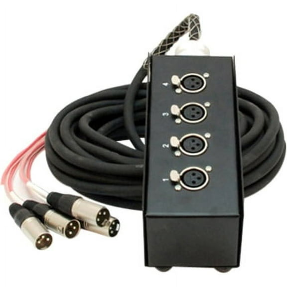 4 Channel XLR Send Sub Snake - 35'