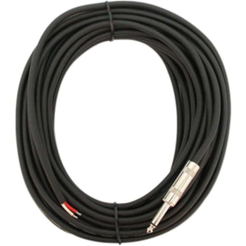 Seismic Audio 50' Raw Wire to 1/4" PA/DJ SPEAKER CABLE QRW50