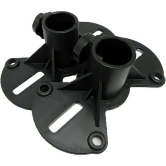 Seismic Audio Adapter Mounts (Pair) Mounting Adapter for Speaker, Black