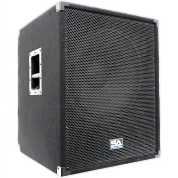 Seismic Audio Aftershock 18 Subwoofer System, 800 W RMS, Black