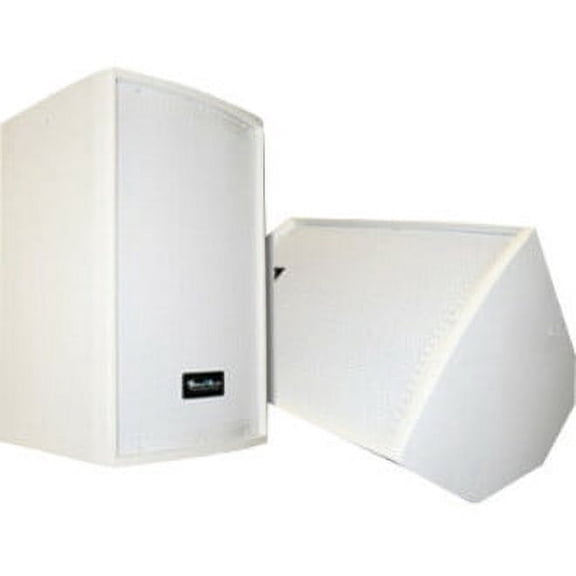 Seismic Audio Arctic 2-way Wall Mountable, Ceiling Mountable, Stand Mountable Speaker, 200 W RMS, White