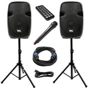 Seismic Audio Bluetooth Portable PA System with Wireless Microphone
