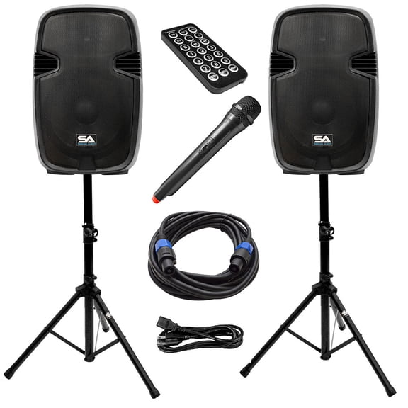 Wireless Portable PA Systems and Microphones for Powerful Sound