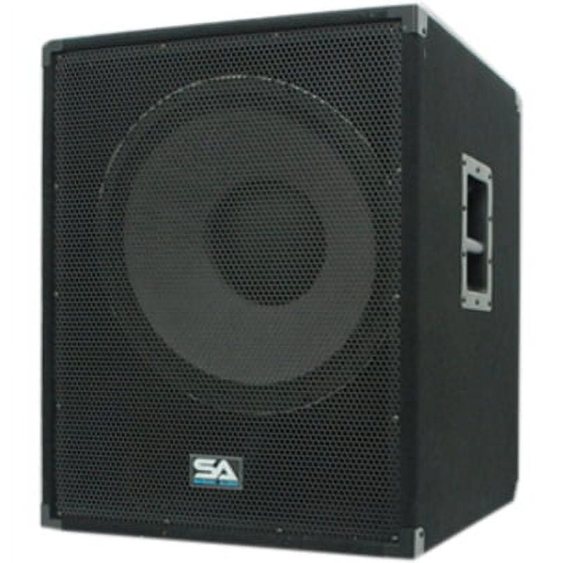Seismic Audio Enforcer II Indoor Pole Mount Woofer, 1000 W RMS, Black