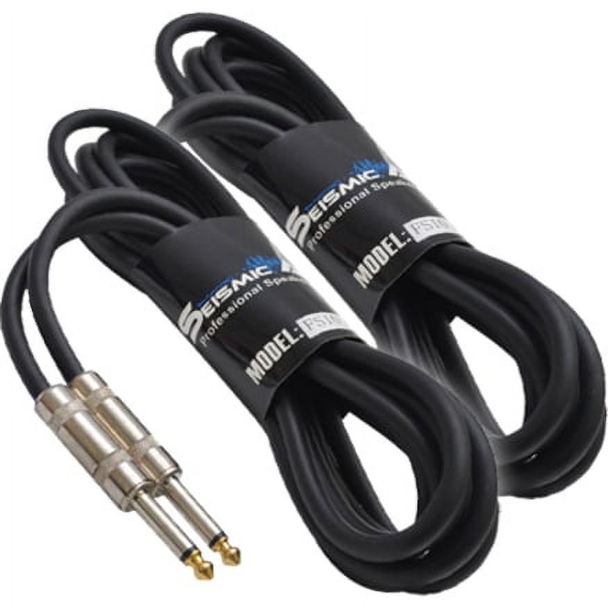 SWAMP Speaker-Kabel 1/4 Zoll – 80cm, 15AWG, Für Amp Head To Cab