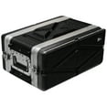 thumbnail image 1 of Seismic Audio Lightweight 4 Space Compact ABS Rack Case - 4U PA DJ Effects Shallow Rack Case - SALWR4S, 1 of 7