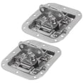 thumbnail image 1 of Seismic Audio  - Pair of Butterfly Latches for Rack Cases and Pedal Board Cases Silver - SAHW1-Pair, 1 of 6
